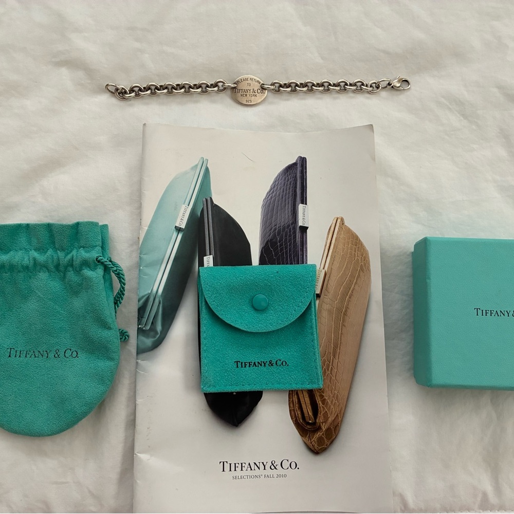 Tiffany & Co. Sterling Silver Oval Bracelet